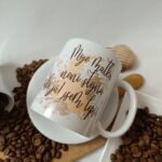 hrnek s potiskem - moje matka není stejná jako já. jsem lepší